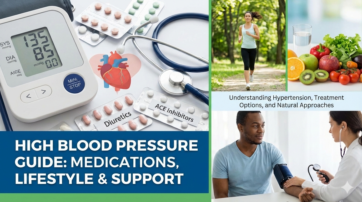 Read more about the article Blood Pressure Medications Explained : How to Control Hypertension